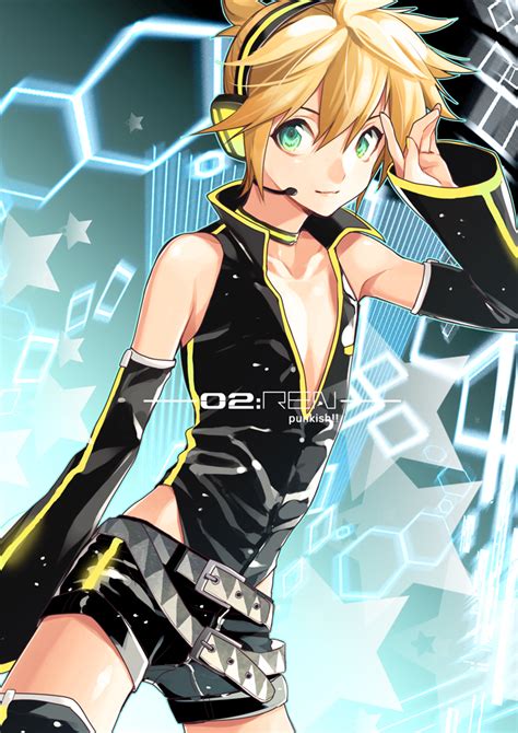 Kagamine Len Vocaloid And 2 More Drawn By Potti P Danbooru