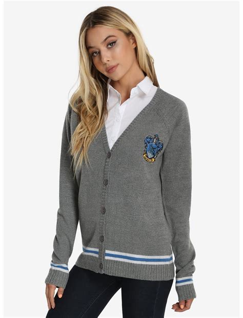 Harry Potter Ravenclaw Crest Womens Cardigan Boxlunch