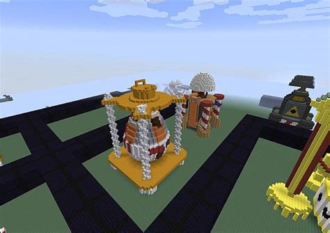 The designs are my elijah fan art tribute. Backyard Monsters by Overlord Aqua@2 Minecraft Map