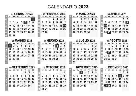 Calendario 2023 Mensile Da Stampare Get Latest News 2023 Update