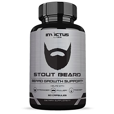Extra Strength Beard Growth Vitamin Supplement Grows Facial Hair Fast