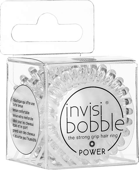 Invisibobble Power Hair Ring Crystal Clear Elastici A Spirale Per