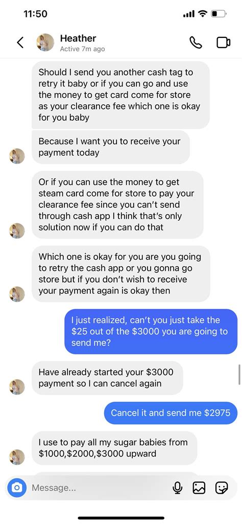 sugar mommy scam part 1 tried my hands on making a fake cashapp error screenshot r scambait