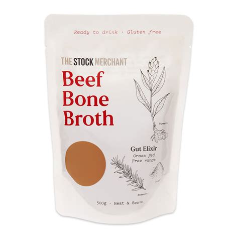 Buy The Stock Merchant Free Range Beef Bone Broth From Harris Farm