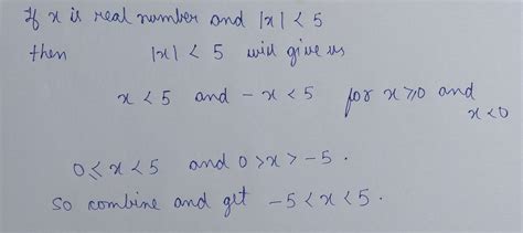 if x is a real number and x