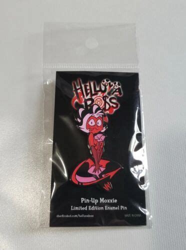 Helluva Boss Hazbin Hotel Pin Up Moxxie Enamel Pin Limited Edition