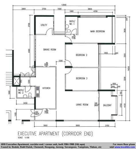 Singapore Hdb Executive Apartment Floor Plan Floor Roma