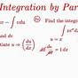 Integration By Parts Chart