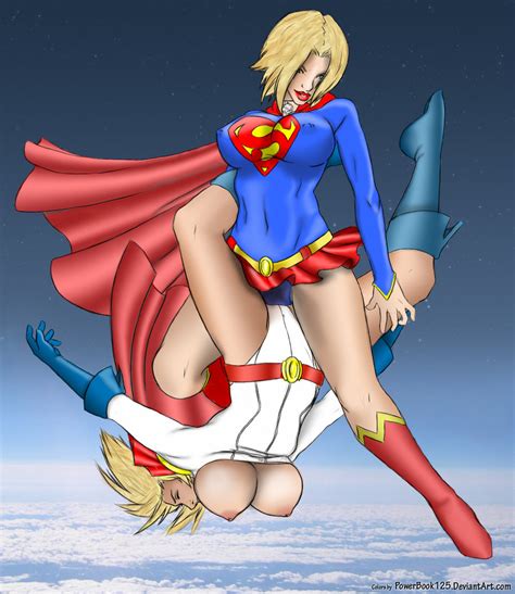 Rubbing Pussy With Power Girl Supergirl Porn Pics