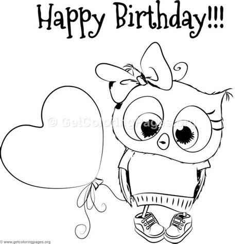 Cute owl coloring pages are a fun way for kids of all ages to develop creativity, focus, motor skills and color recognition. Cute Owl Coloring Pages - GetColoringPages.org