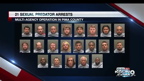 21 Arrested On Sex Crime Charges In Multi Agency Sting Operation