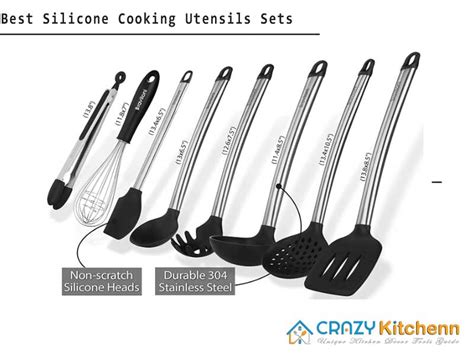 The 10 Best Silicone Cooking Utensils Set Reviews For 2021 Crazykitchenn
