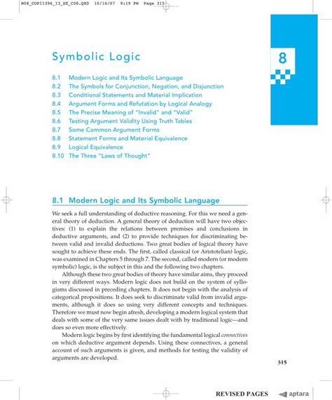 Pdf Symbolic Logic Wps
