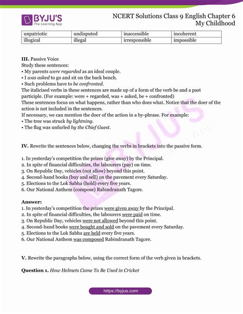 Class 9 English Ncert Solutions Sample Papers And Question Papers