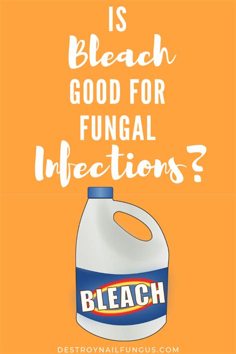 Do not use bleach for ringworm. A lot of people think they should use bleach to treat their nail fungus, athletes foot, ringworm ...