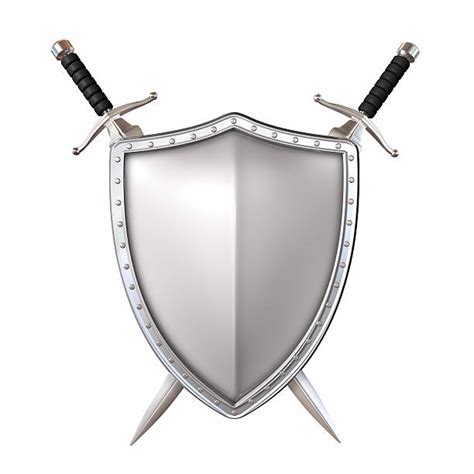 770 3d Shield And Swords Stock Photos Pictures And Royalty Free Images