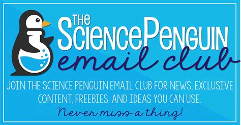 The Science Penguin Email Club — The Science Penguin