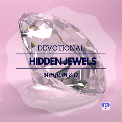 Hidden Jewels Malachi 317 Devotional