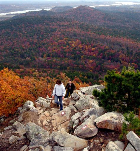 Fall At Pinnacle Mountain State Park Little Rock Arkansas Photo By