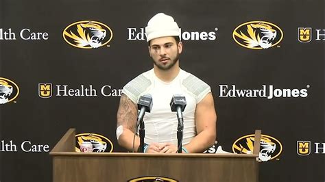 Full Press Conference With Mizzou Running Back Cody Schrader After A Loss To Kentucky Youtube