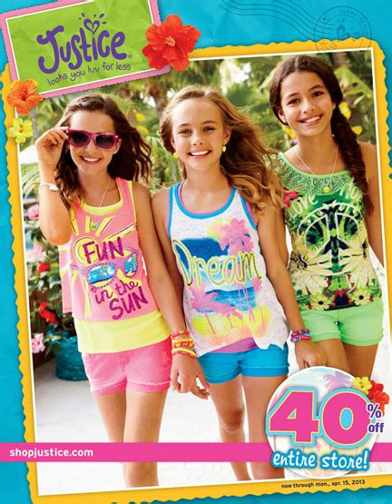 Kids Modeling And Acting Blog Melanies Catalog Cover For Justice