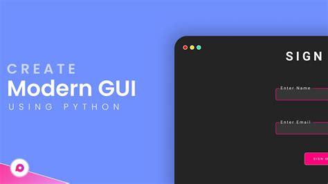 Modern Gui With Python Automate Tkinter Gui Creation No Code Gui Creation Youtube