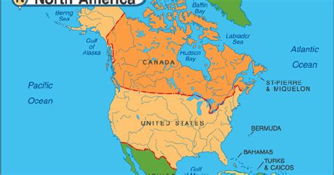 The World Geography North America