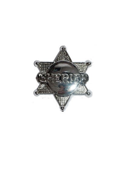 Cowboy Sheriff Badge
