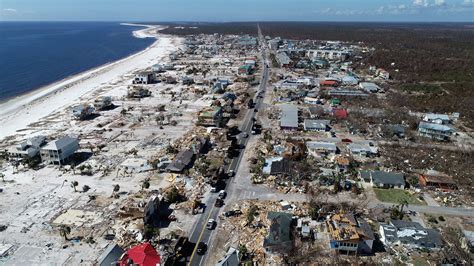 Hurricane Michael Damage Mexico Beach Crumbles In Panhandle Florida