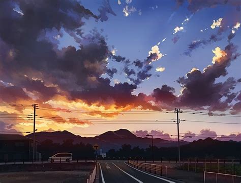 Anime Sky Wallpapers View Beautiful Backgrounds Art