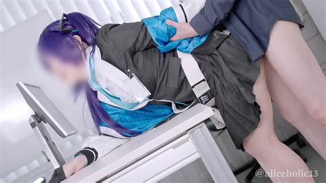 Hayase Yuka And Blue Archive Cosplay Officelove Hentai Creampie Compilation