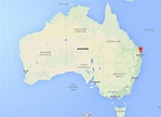 Where is Maroochydore on map Australia