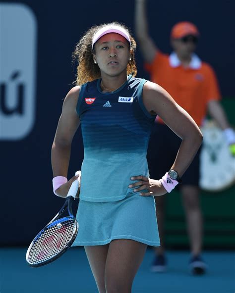 Naomi osaka is one of the best tennis player, who has won the grand slam and us open matches. Naomi Osaka - Miami Open Tennis Tournament 03/22/2019