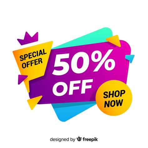 Offer Banner Vector At Collection Of Offer Banner