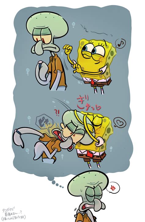 Squidbob Spongebob Drawings Spongebob Cartoon Spongebob Squidward