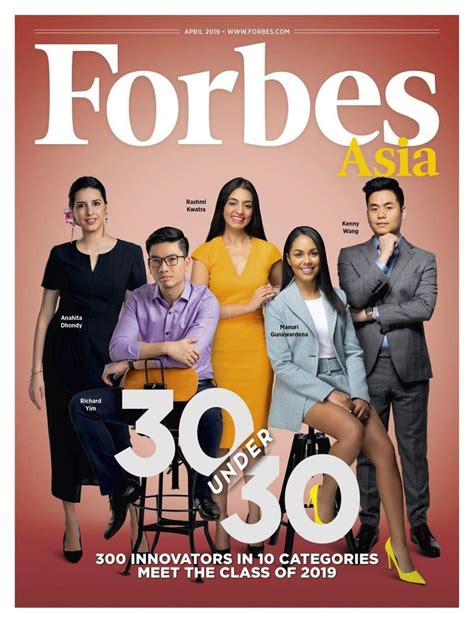 Forbes 30 under 30 is a set of lists of people under 30 years old issued annually by forbes magazine and some of its regional editions. Forbes 30 Under 30 Nominations | 30 under 30