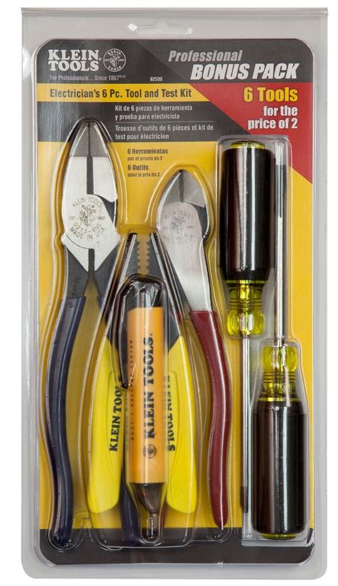 Upc 092644925009 Klein Tools Tool Sets Electrician Tool And Test Kit