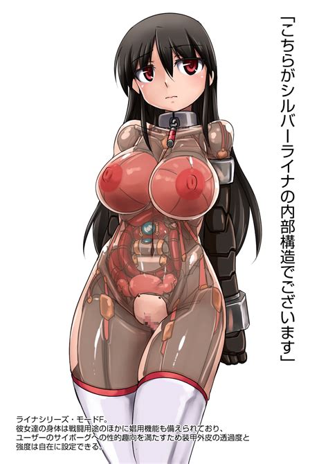 Rule 34 Android Black Hair Breasts Censored Cyborg Female Large