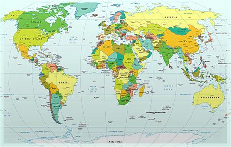 Map Of World Region City Map Of World Region City
