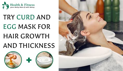 Try Curd And Egg Mask For Hair Growth And Thickness