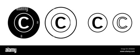 Copyright Icon Vector Copyright Symbol Stock Vector Image And Art Alamy