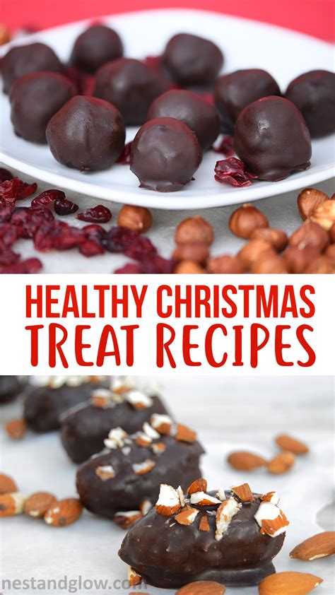 7 Healthy Christmas Treat Recipes Nest And Glow