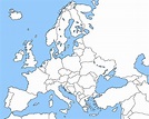 Blank map of Europe by EricVonSchweetz on DeviantArt