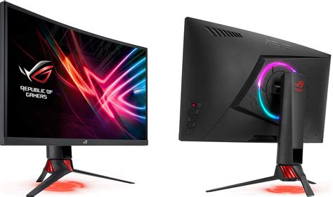 Asus Launches A 27 Inch 144hz Curved Gaming Monitor With Rgb Lighting