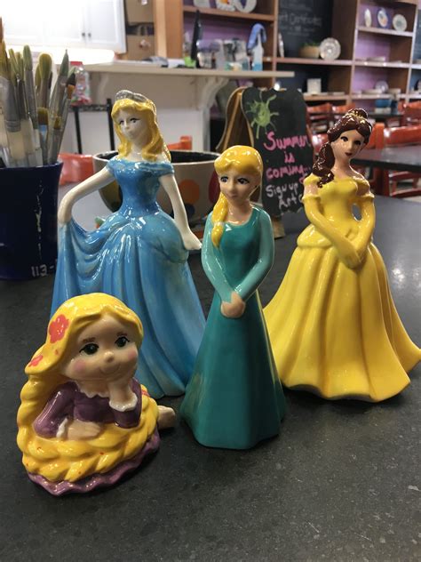 Princess Figurines Figurines Princess Pottery