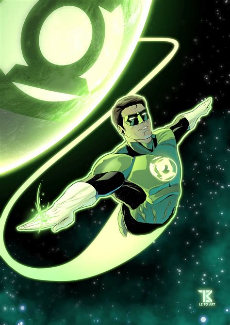 Artstation Green Lantern Hal Jordan