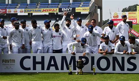 (length of the series to be decided by mutual. India maintain top spot in ICC World Test Championship ...