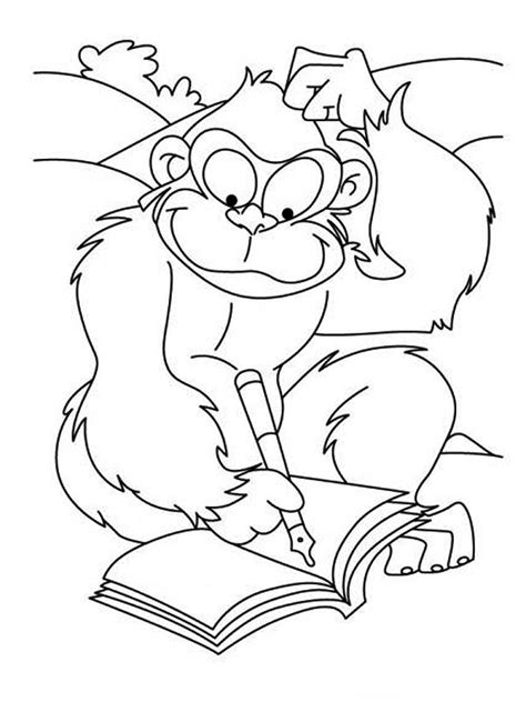 Funny Animal Coloring Page Coloring Home
