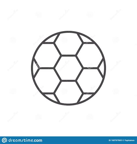 Isolated Soccer Ball Vector Design Stock Vector Illustration Of