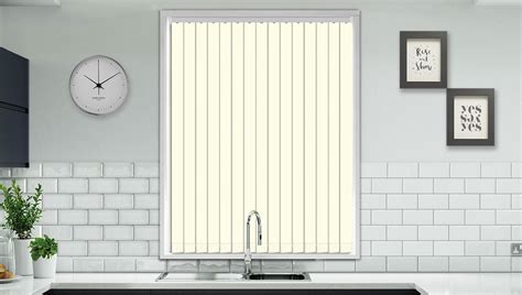 Classic Cream Vertical Blind New Sq Metre Pricing Shades Blinds
